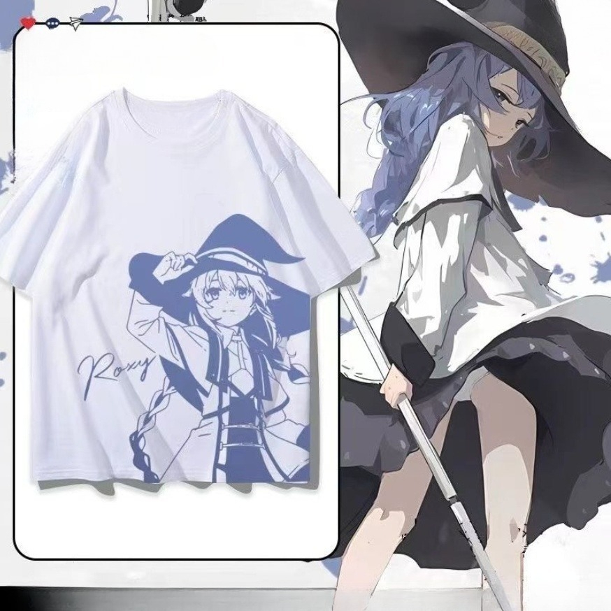 Anime Merchandise T-Shirts - التناسخ العاطلين: تي شيرت Roxy Migurdia