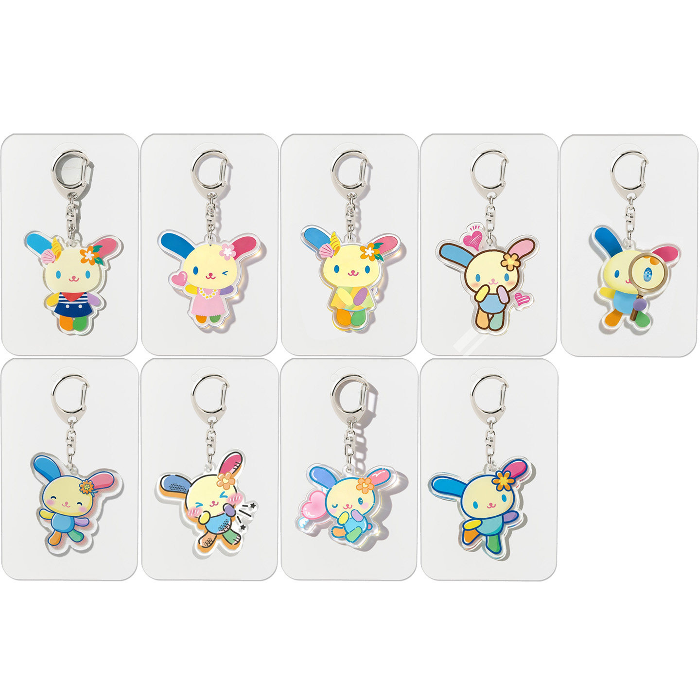 Anime Merchandise Keychain - سلسلة مفاتيح أكريليك لطيفة على شكل