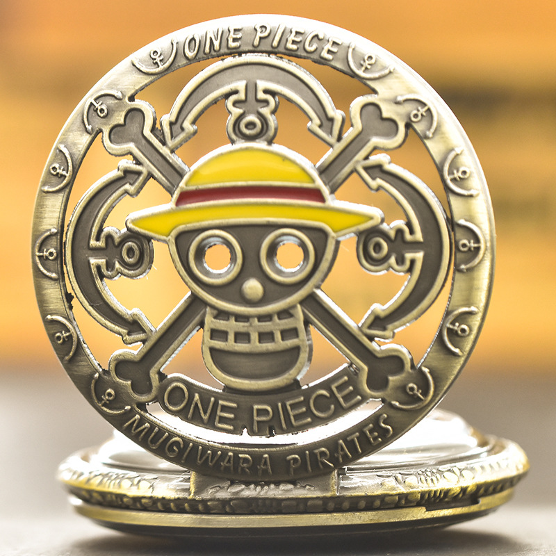 Anime One Piece Merchandise - ساعة جيب جديدة من سلسلة أنمي