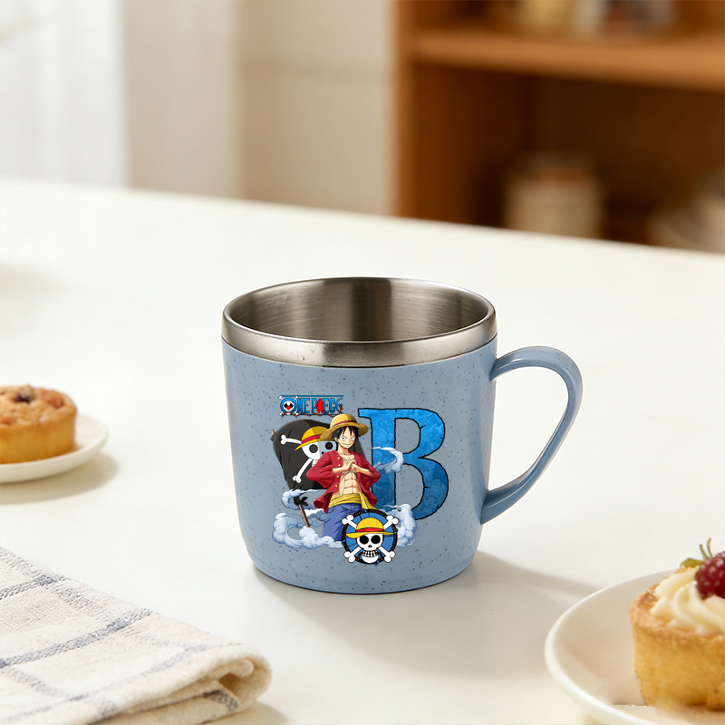 كوب ماء من قطعة واحدة للأولاد  - مراجعة Anime One Piece Merchandise وسعره
