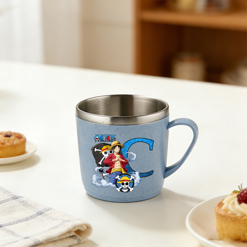 كوب ماء من قطعة واحدة للأولاد  - مراجعة Anime One Piece Merchandise وسعره