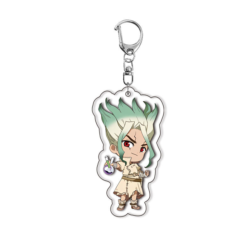 سلسلة مفاتيح أكريليك مزدوجة ال - مراجعة Anime Merchandise Keychain وسعره