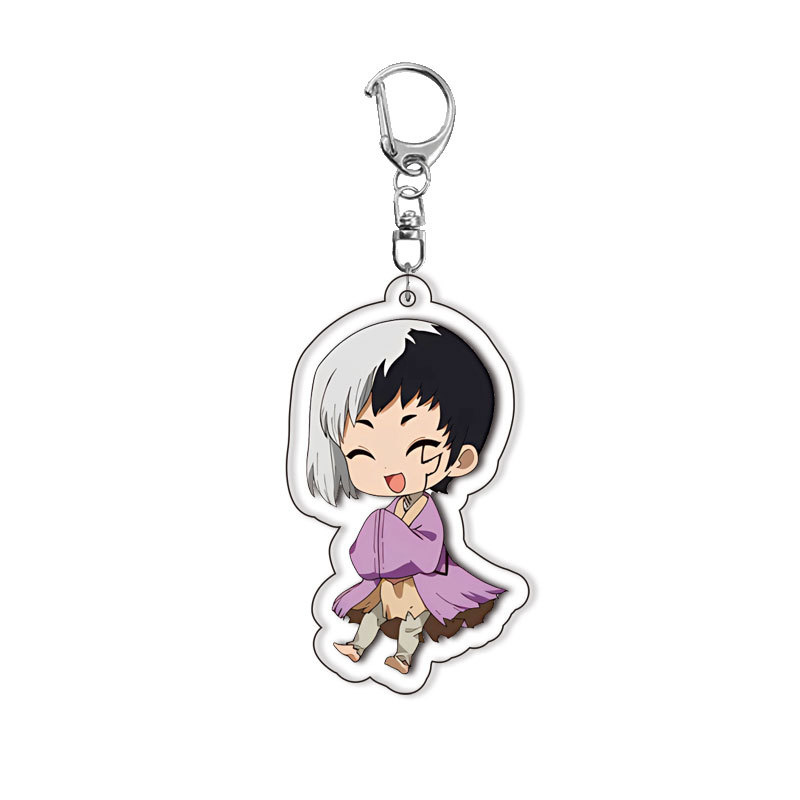 سلسلة مفاتيح أكريليك مزدوجة ال - مراجعة Anime Merchandise Keychain وسعره