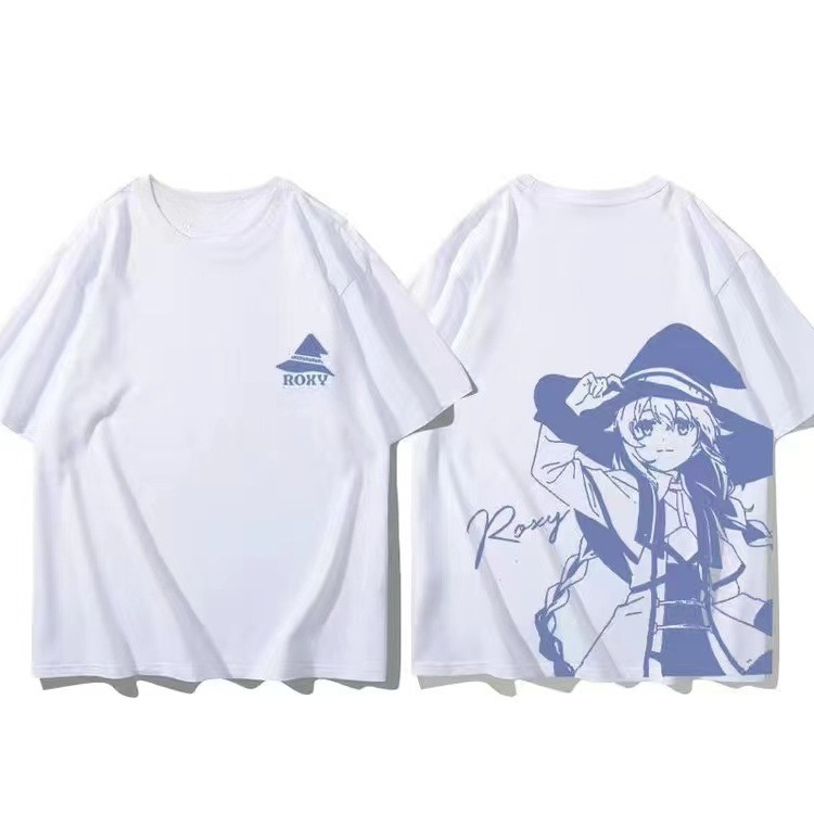 التناسخ العاطلين: تي شيرت Roxy - مراجعة Anime Merchandise T-Shirts وسعره