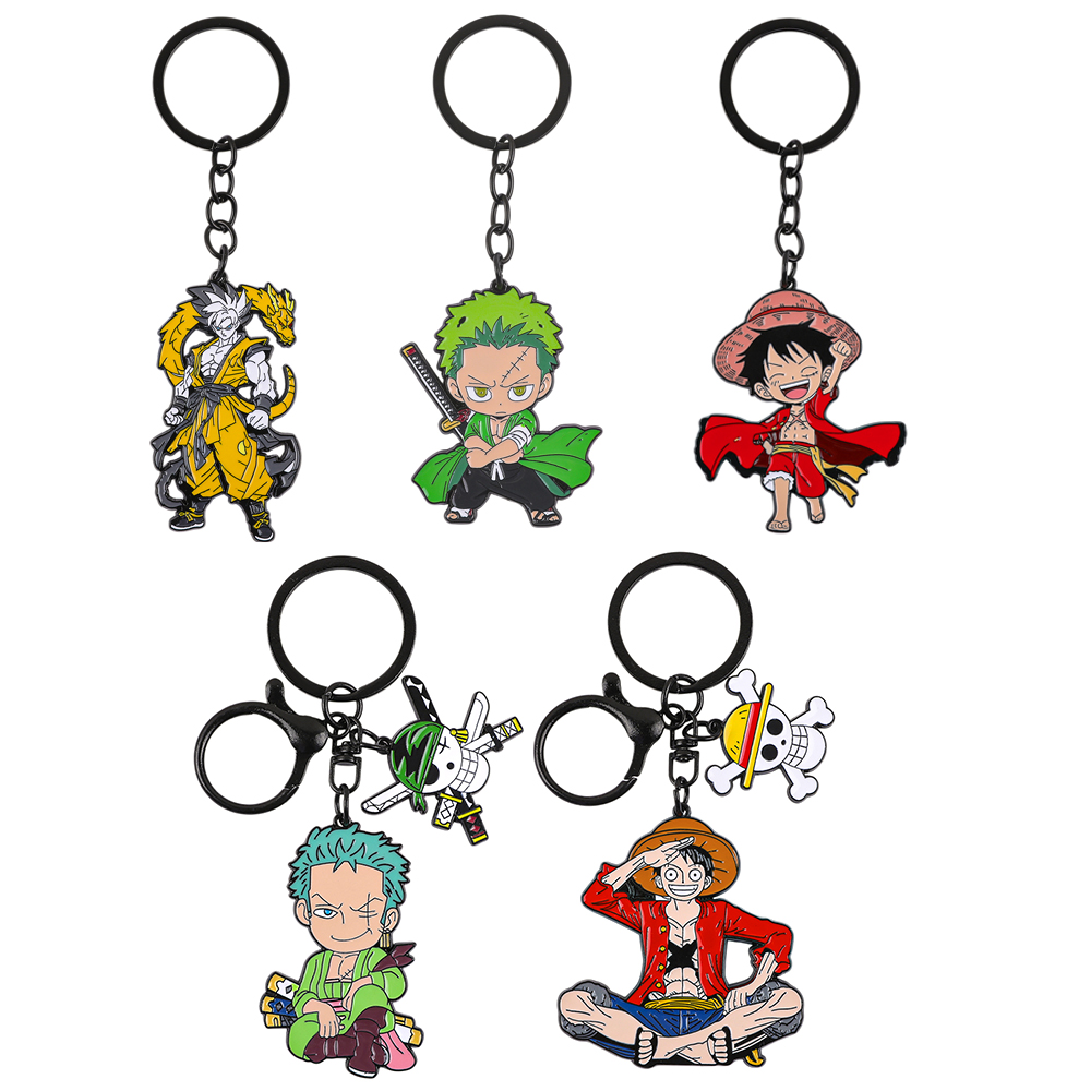 مجموعة سلاسل مفاتيح أنمي ون بي - مراجعة Anime One Piece Merchandise وسعره