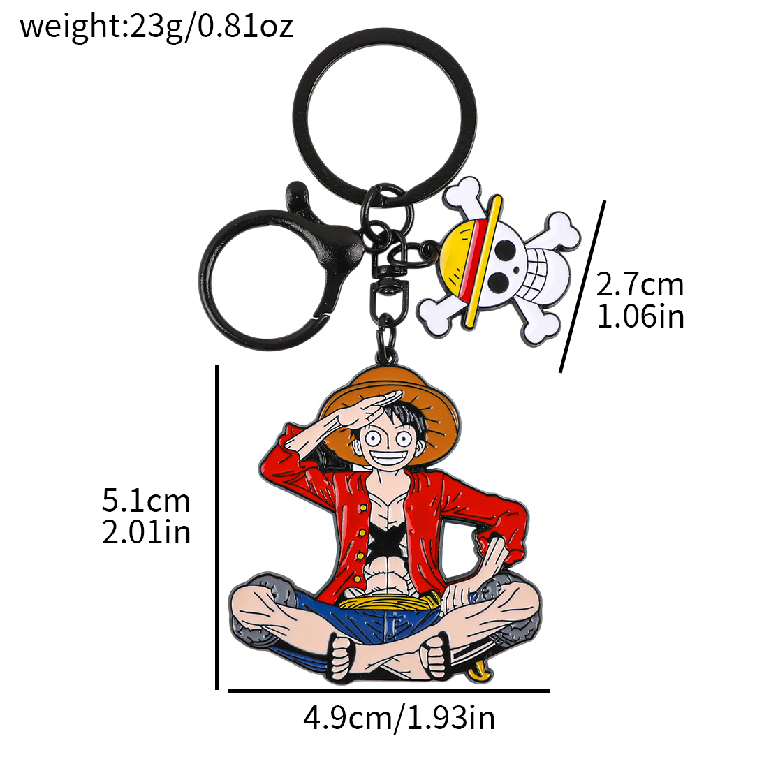مجموعة سلاسل مفاتيح أنمي ون بي - مراجعة Anime One Piece Merchandise وسعره