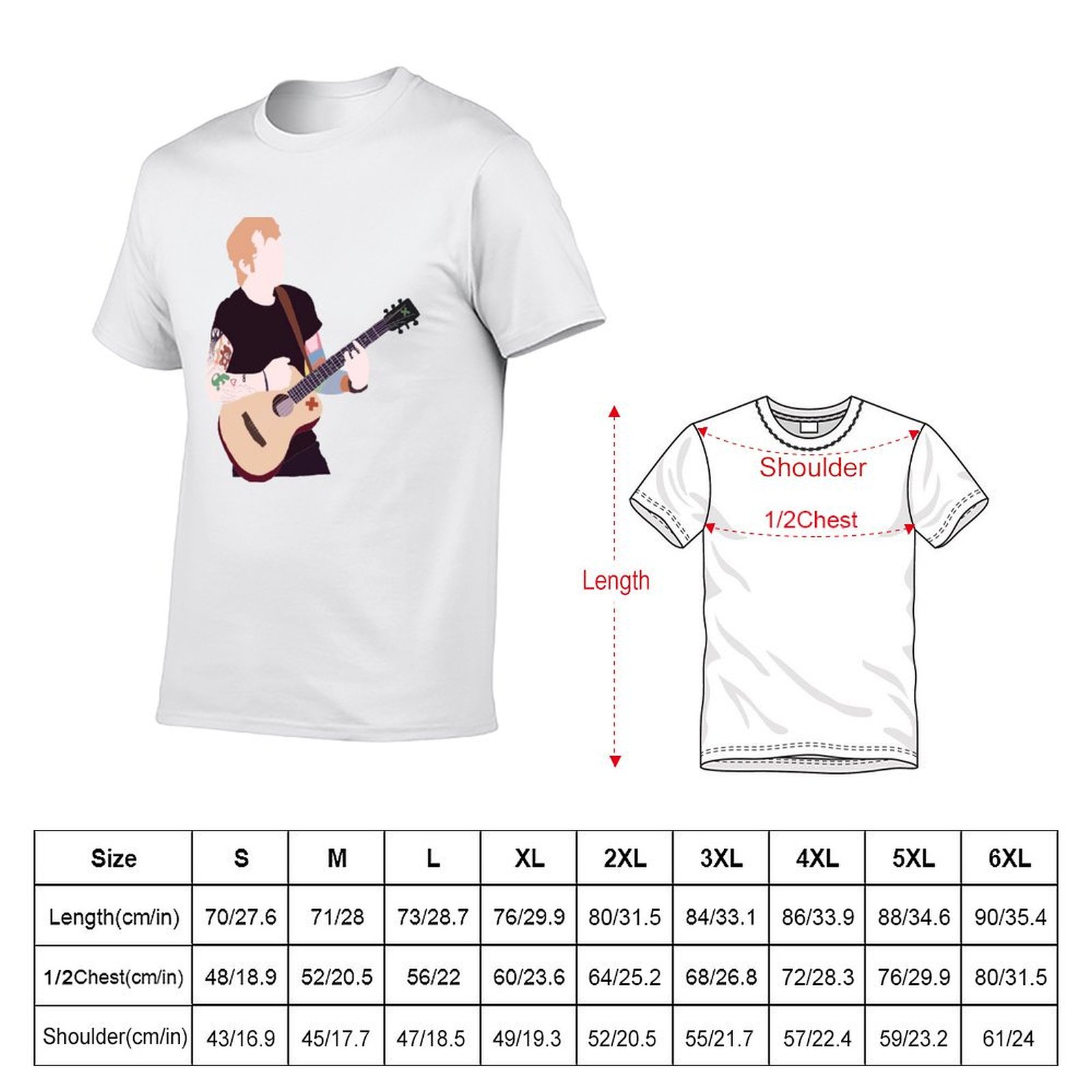 البضائع الرسمية من إد شيران، ت - مراجعة Anime Merchandise T-Shirts وسعره
