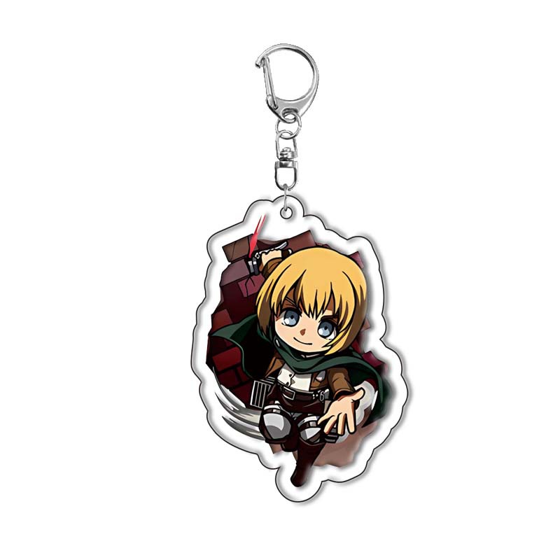 سلسلة مفاتيح هجوم العمالقة من  - مراجعة Anime Merchandise Keychain وسعره