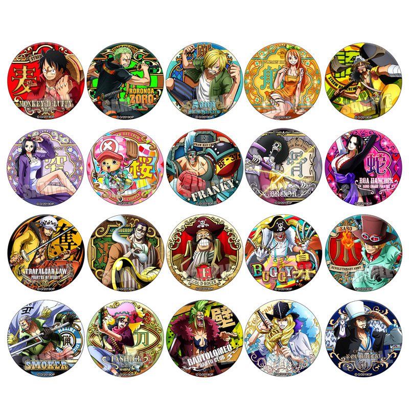 شارة أنمي ون بيس لشخصيات لوفي، - مراجعة Anime Merchandise Business وسعره