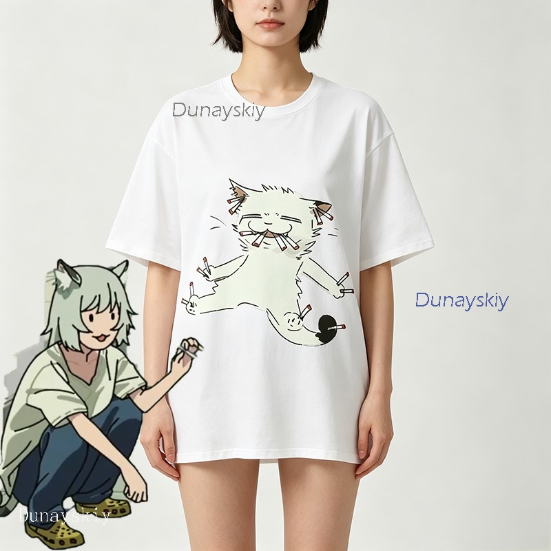 تي شيرت قطني بأكمام قصيرة بطبا - مراجعة Anime Merchandise T-Shirts وسعره