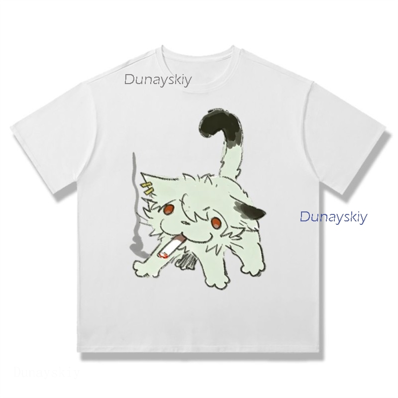 تي شيرت قطني بأكمام قصيرة بطبا - مراجعة Anime Merchandise T-Shirts وسعره