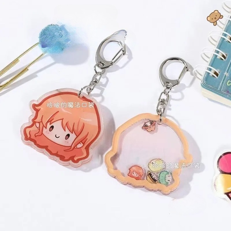 سلسلة مفاتيح كرتونية لطيفة لشخ - مراجعة Anime Merchandise In Japanese وسعره