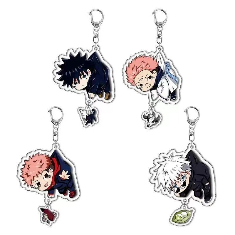 سلسلة مفاتيح أكريليك بتصميم فن - مراجعة Anime Merchandise Keychain وسعره