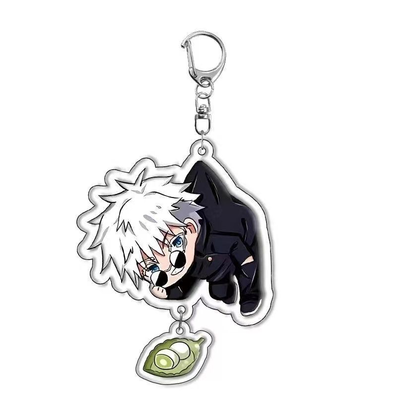 سلسلة مفاتيح أكريليك بتصميم فن - مراجعة Anime Merchandise Keychain وسعره