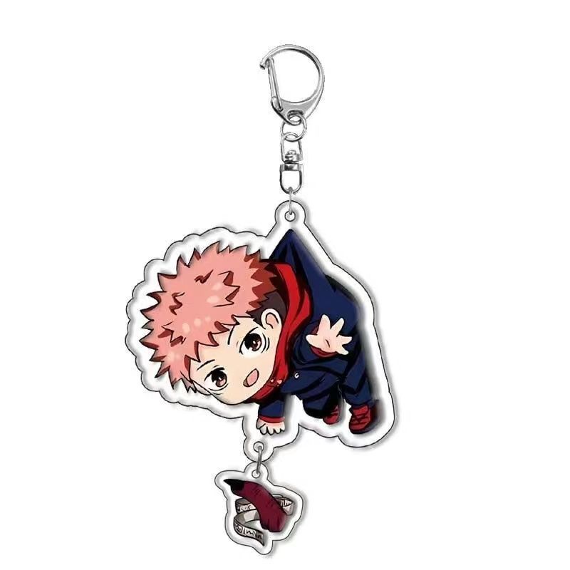 سلسلة مفاتيح أكريليك بتصميم فن - مراجعة Anime Merchandise Keychain وسعره