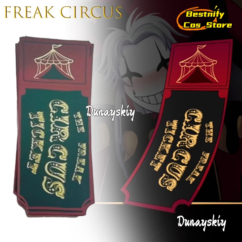 BFreak بطاقة تذكرة السيرك أحمر - مراجعة Anime Merchandise In Japanese وسعره