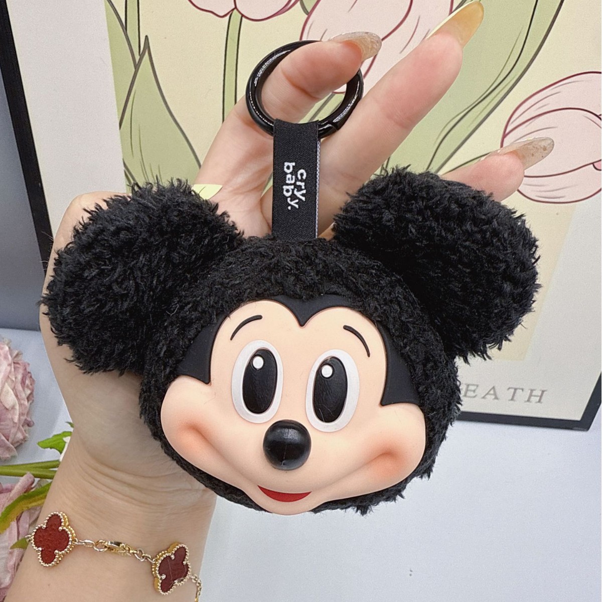 ميكي ميني أفخم دمية المفاتيح ل - مراجعة Anime Merchandise Keychain وسعره