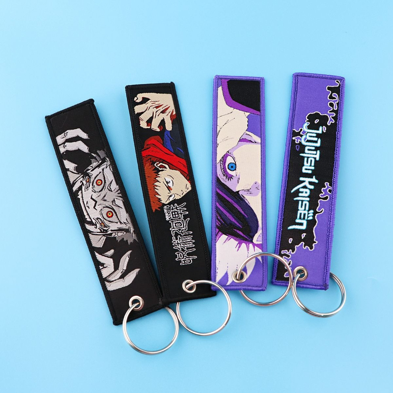 سلسلة مفاتيح منسوجة بتصميم سات - مراجعة Anime Merchandise Keychain وسعره