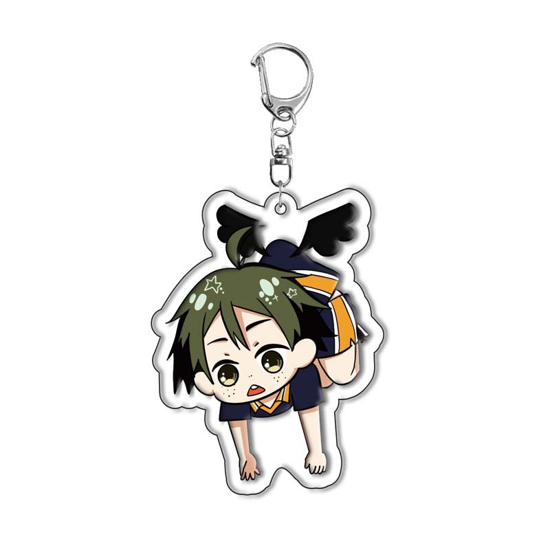 هايكيو!! سلسلة مفاتيح أكريليك  - مراجعة Anime Merchandise Keychain وسعره