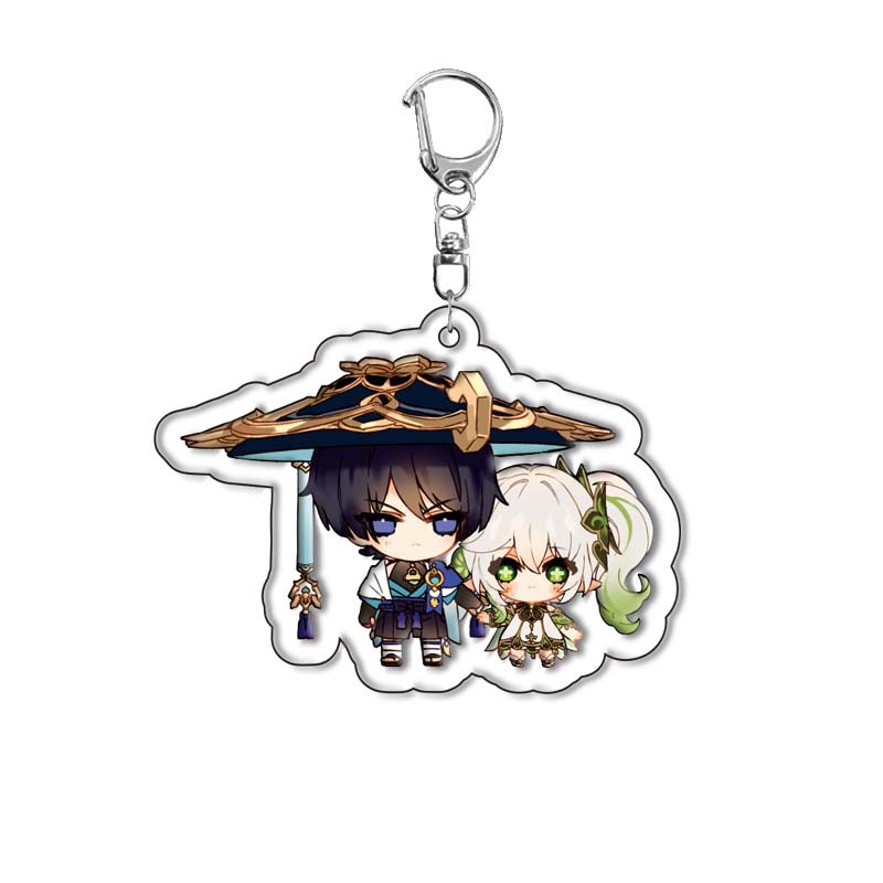 سلسلة مفاتيح أكريليك لشخصيات ج - مراجعة Anime Merchandise Keychain وسعره