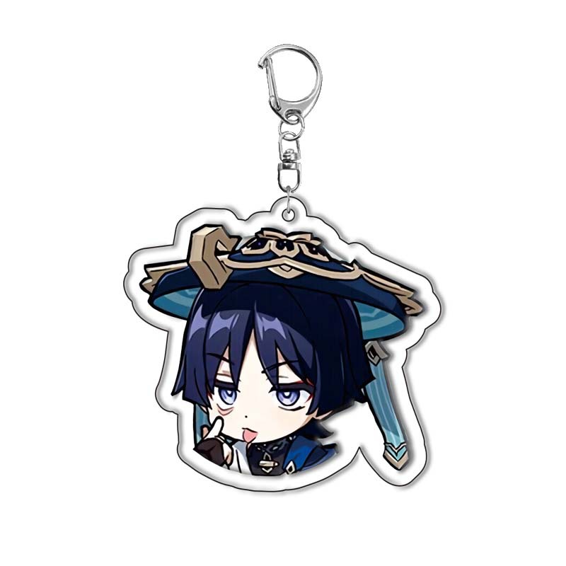 سلسلة مفاتيح أكريليك لشخصيات ج - مراجعة Anime Merchandise Keychain وسعره