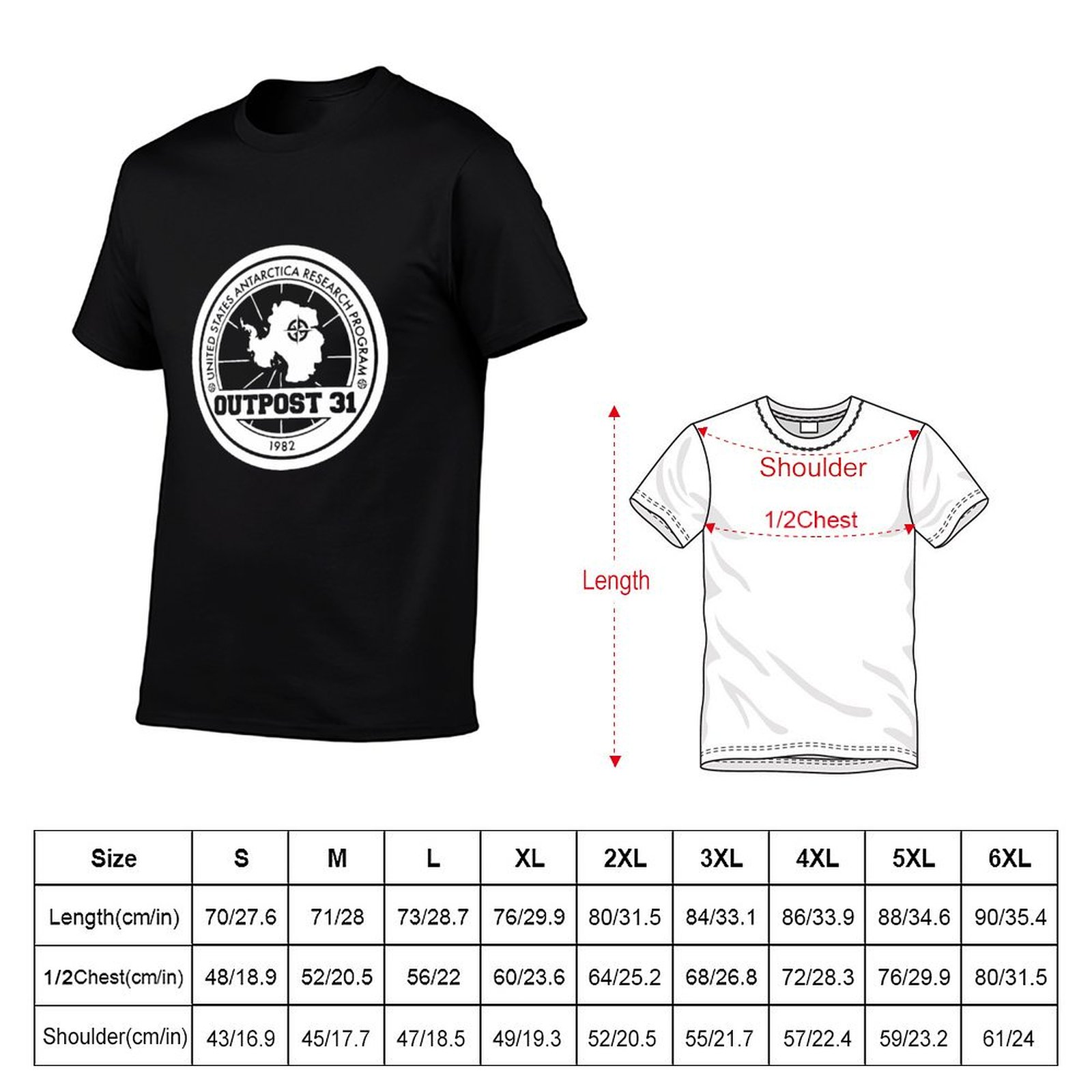 تي شيرت Outpost 31 Logo MERCHA - مراجعة Anime Merchandise T-Shirts وسعره