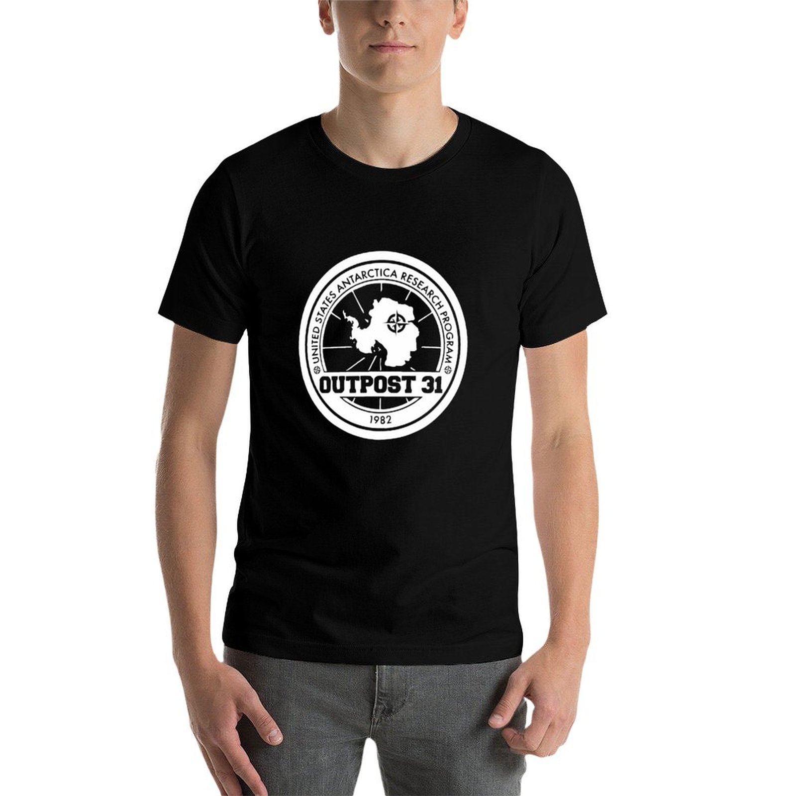 تي شيرت Outpost 31 Logo MERCHA - مراجعة Anime Merchandise T-Shirts وسعره