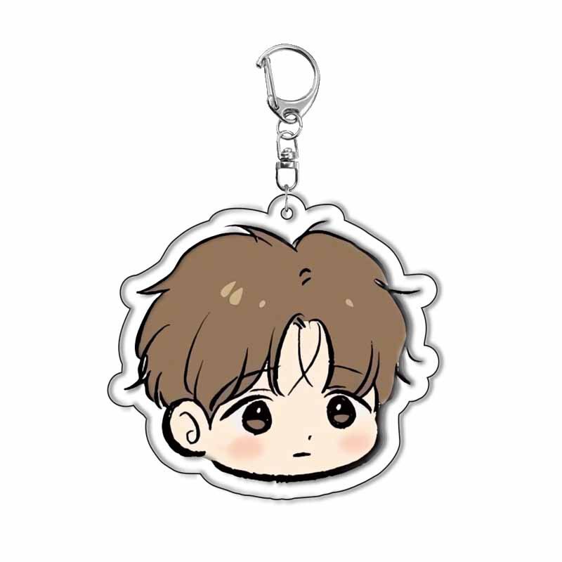 سلسلة مفاتيح أكريليك بتصميم شخ - مراجعة Anime Merchandise Keychain وسعره