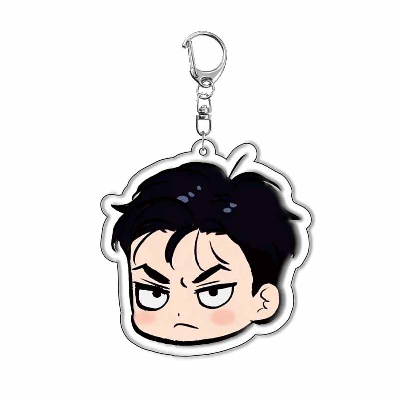 سلسلة مفاتيح أكريليك بتصميم شخ - مراجعة Anime Merchandise Keychain وسعره