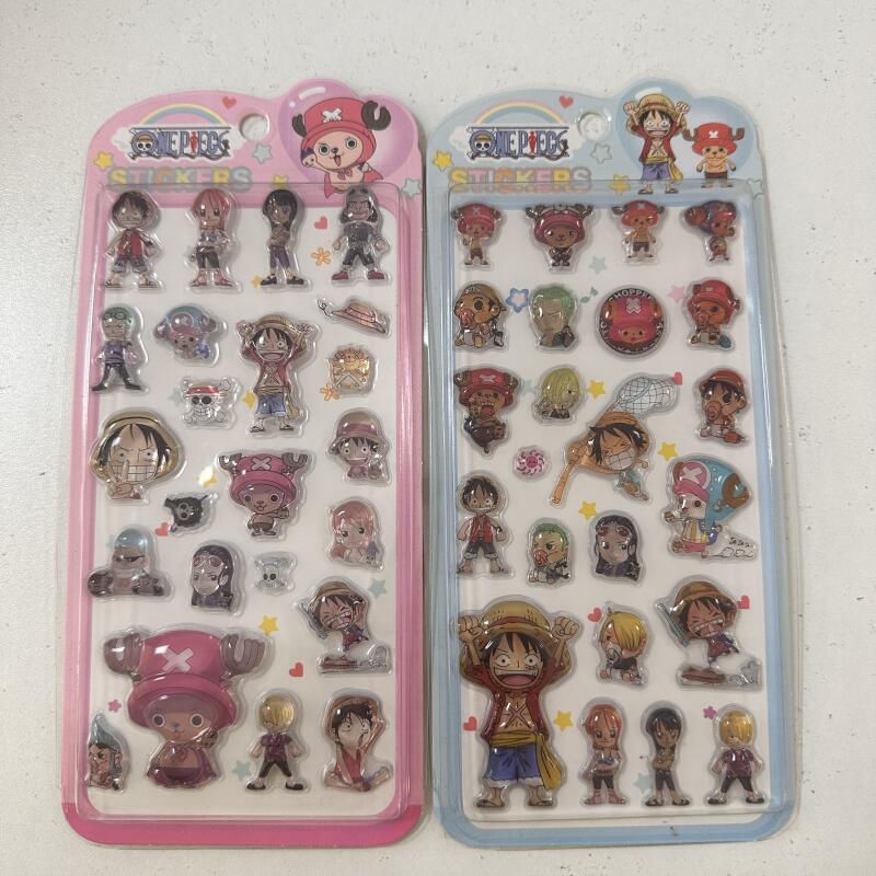 ملصقات كرتونية ثلاثية الأبعاد  - مراجعة Anime One Piece Merchandise وسعره