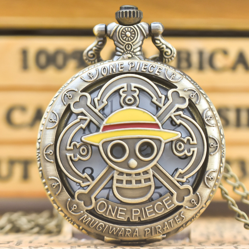 ساعة جيب جديدة من سلسلة أنمي و - مراجعة Anime One Piece Merchandise وسعره